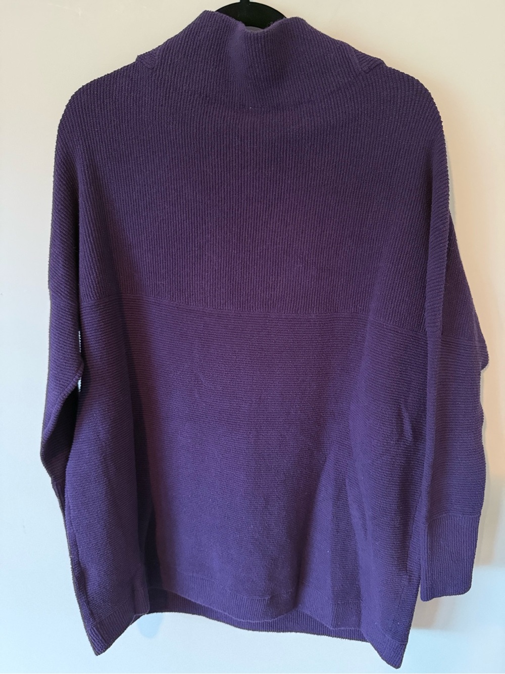 108. Free People Ottoman Slouchy Tunic | Deep Purple - Picture 6 of 6